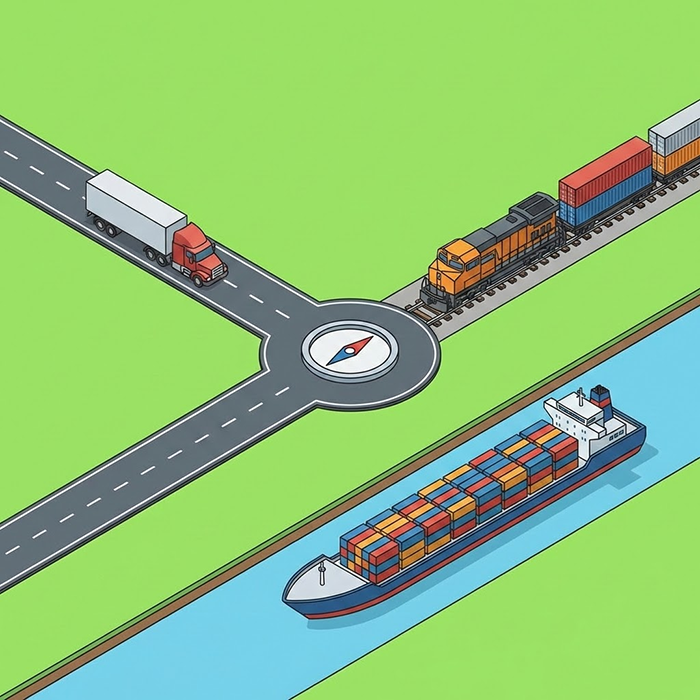 How to choose between road, rail and sea freight for your business