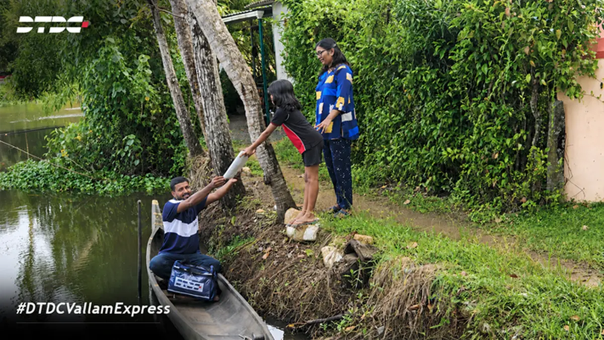 Now, last-mile courier delivery for Keralam’s water-bound communities
